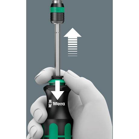 Buscador de herramientas 2 Wera kraftform kompakt 20 con juego de puntas en estuche (negro verde, 13 piezas)