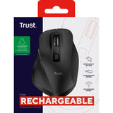 Ratón inalámbrico Trust fyda (negro, 800 - 2400 ppp)