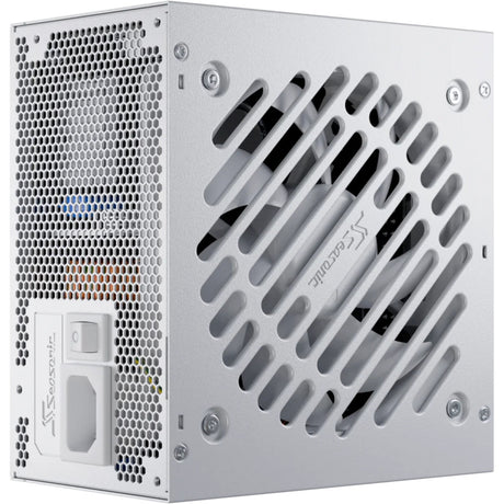 Fuente de alimentación modular Seasonic core gx-650-v2-white de 650 vatios (blanca, 1x 12v-2x6, 2x pcie)