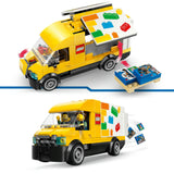 Lego ® city: la furgoneta - set de construcción y juego para aficionados a los coches a partir de 6 años - con 2 minifiguras - 60500