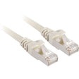 Cable de conexión Sharkoon SFTP, RJ-45 con Cat.6 (gris, 15 metros)