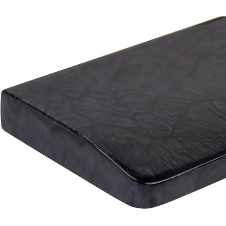 Reposamuñecas con reposamanos de resina Keychron q1 q2 (negro, 75%)