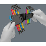 Wera 967 9 tx juego de llaves hexagonales de 9 piezas - torx - t8-40