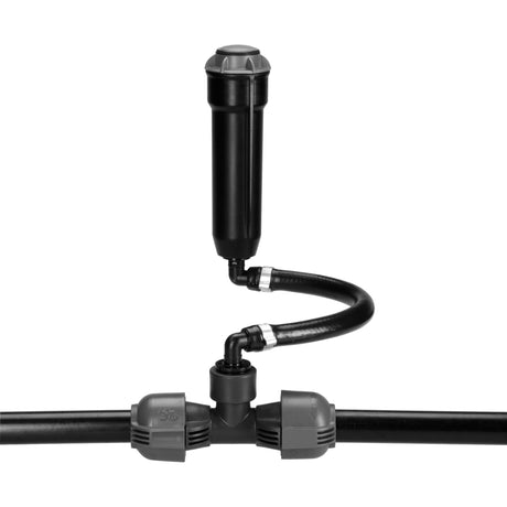 Pieza en T Gardena 25 mm x 3 4 conexión de rosca hembra (negro gris, 2790-20)
