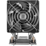 Enfriador de CPU Silverstone xe04-4189 (plateado, PWM de 4 pines)