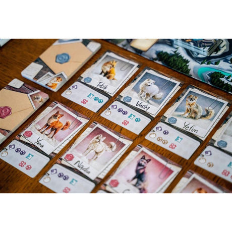 Juego de mesa The Fox Experiment Network de la red europea de jugadores (inglés, 1 a 4 jugadores, 60 minutos, a partir de 10 años)
