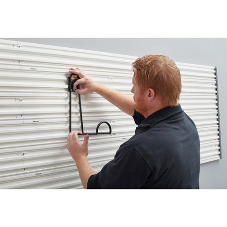 Stanley track wall - soporte para gancho de escalera (negro)