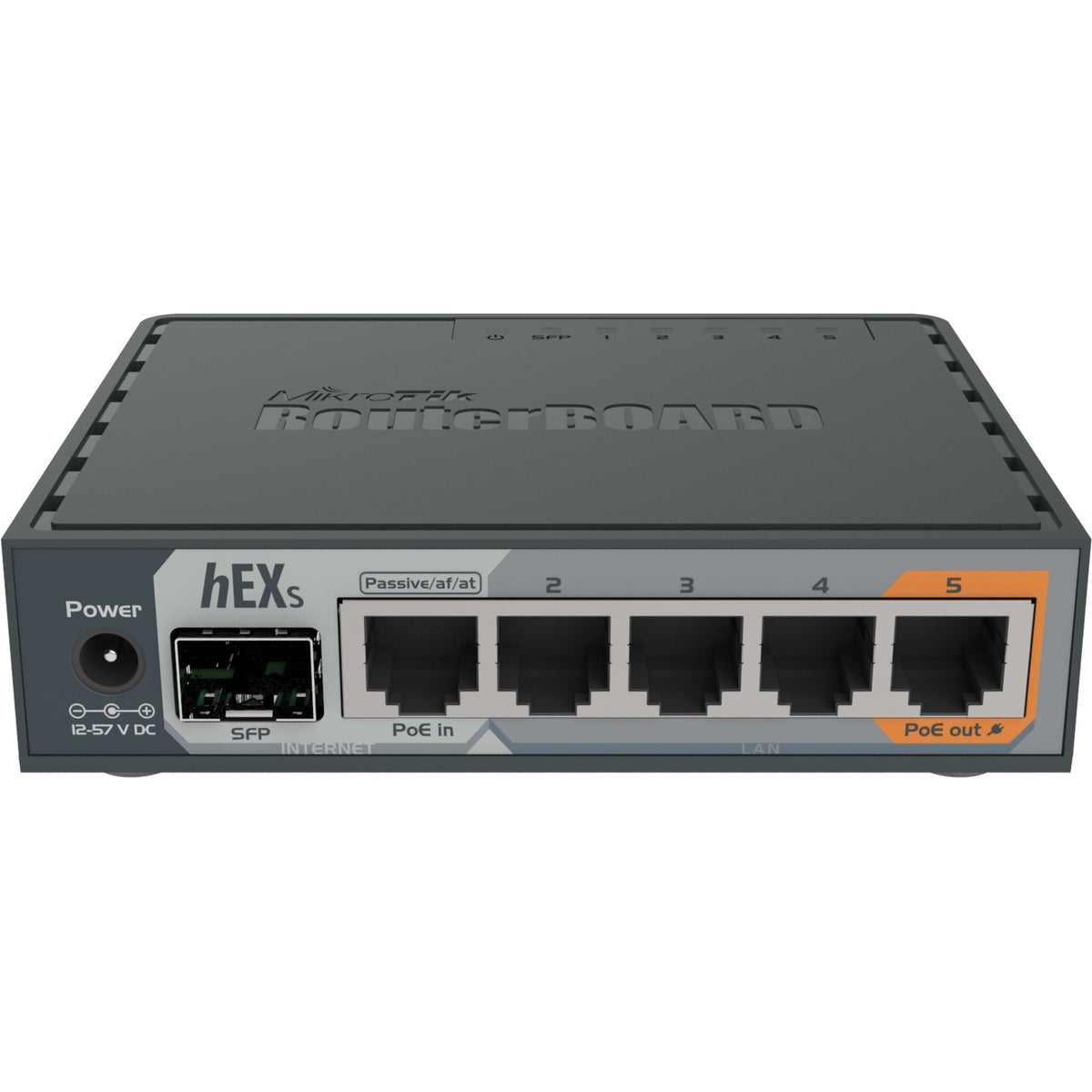 Enrutador hexagonal Mikrotik