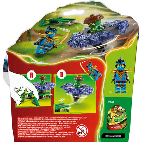 Lego ninjago 71849 nya contra monstruo elemental spinner