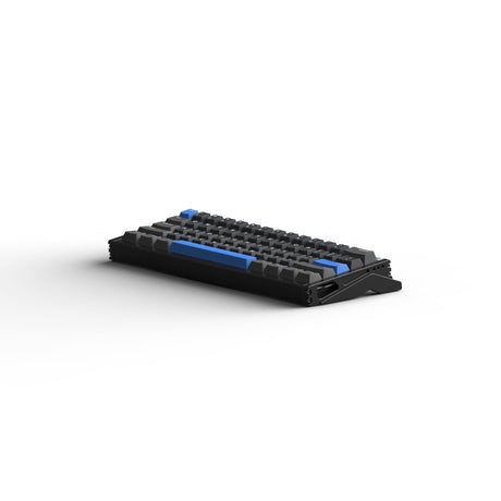 Teclado para juegos con interruptor magnético Iqunix ez60 (negro, diseño estadounidense (qwerty), juego de jade magnético gateron, 60%, rgb, teclas pbt de doble disparo)