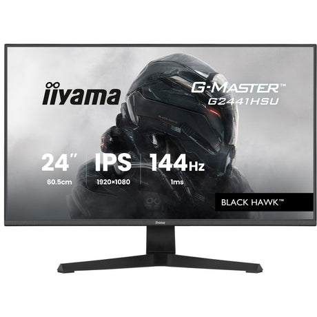 Iiyama G-Master Black Hawk G2441HSU-B1 Monitor gaming 23.8 (negro, HDMI, DisplayPort, 2x USB-A, USB-B, 144 Hz)