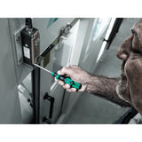 Wera kraftform kompakt 838 ra-r m imperial set juego de 1 punta (negro verde, 15 piezas)