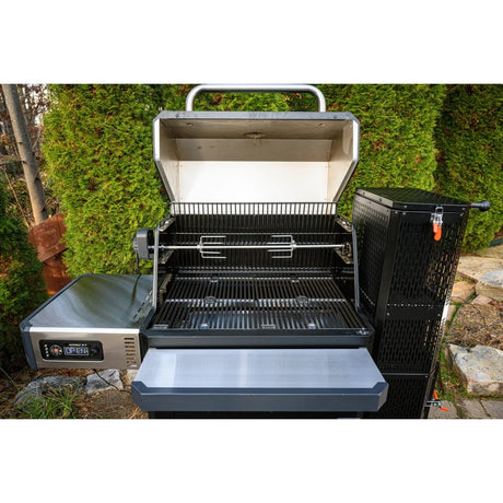 Kit de asador Masterbuilt Gravity Series (acero inoxidable negro)