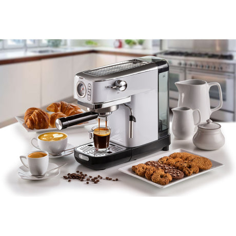 Cafetera espresso Ariete moderna espresso slim 1381 14 (blanca)