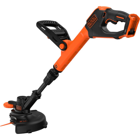 Cortabordes black+decker 18v 2.0ah 25cm cortacésped con 2 cuchillas sin batería ni cargador - bcstr918b-xj