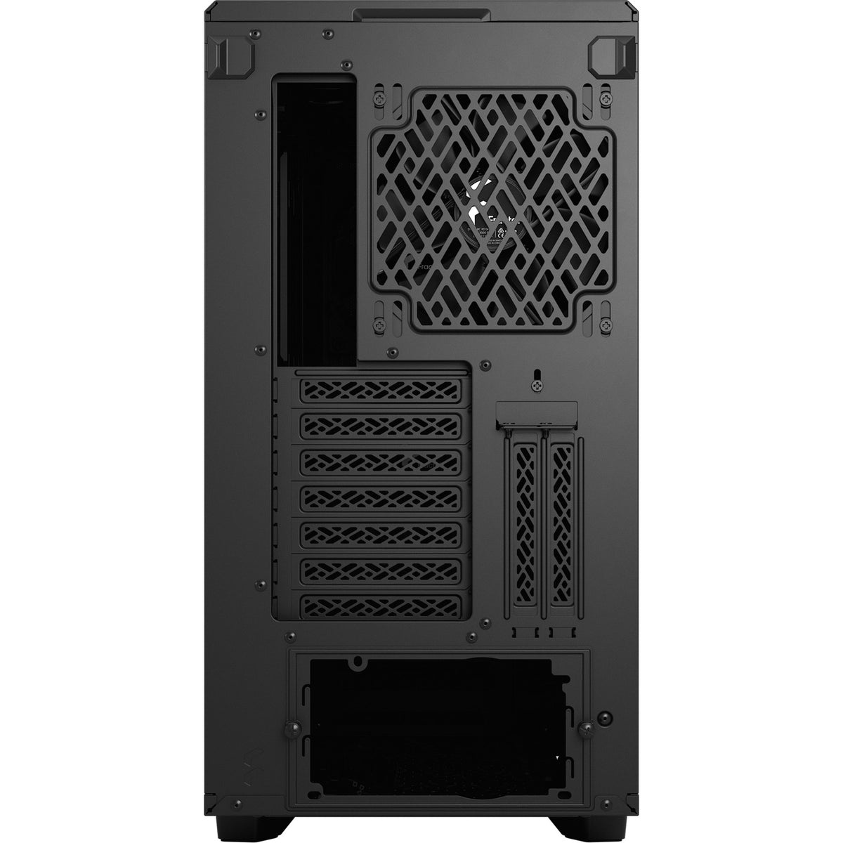 Diseño fractal meshify 2 carcasa de torre midi (negro | 2x USB-A | 1x USB-C)