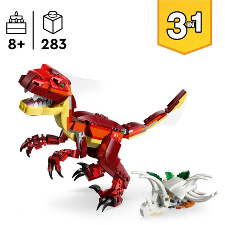 Juguete de construcción Lego dinosaurio feroz (31379)