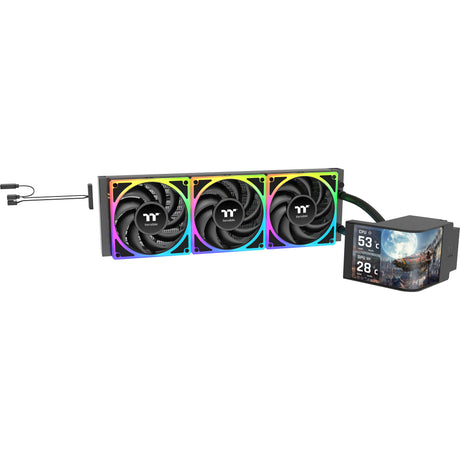 Thermaltake Magcurve 360 Ultra Arbb Sync AIO Enfriador líquido Refrigeración por agua (negro)