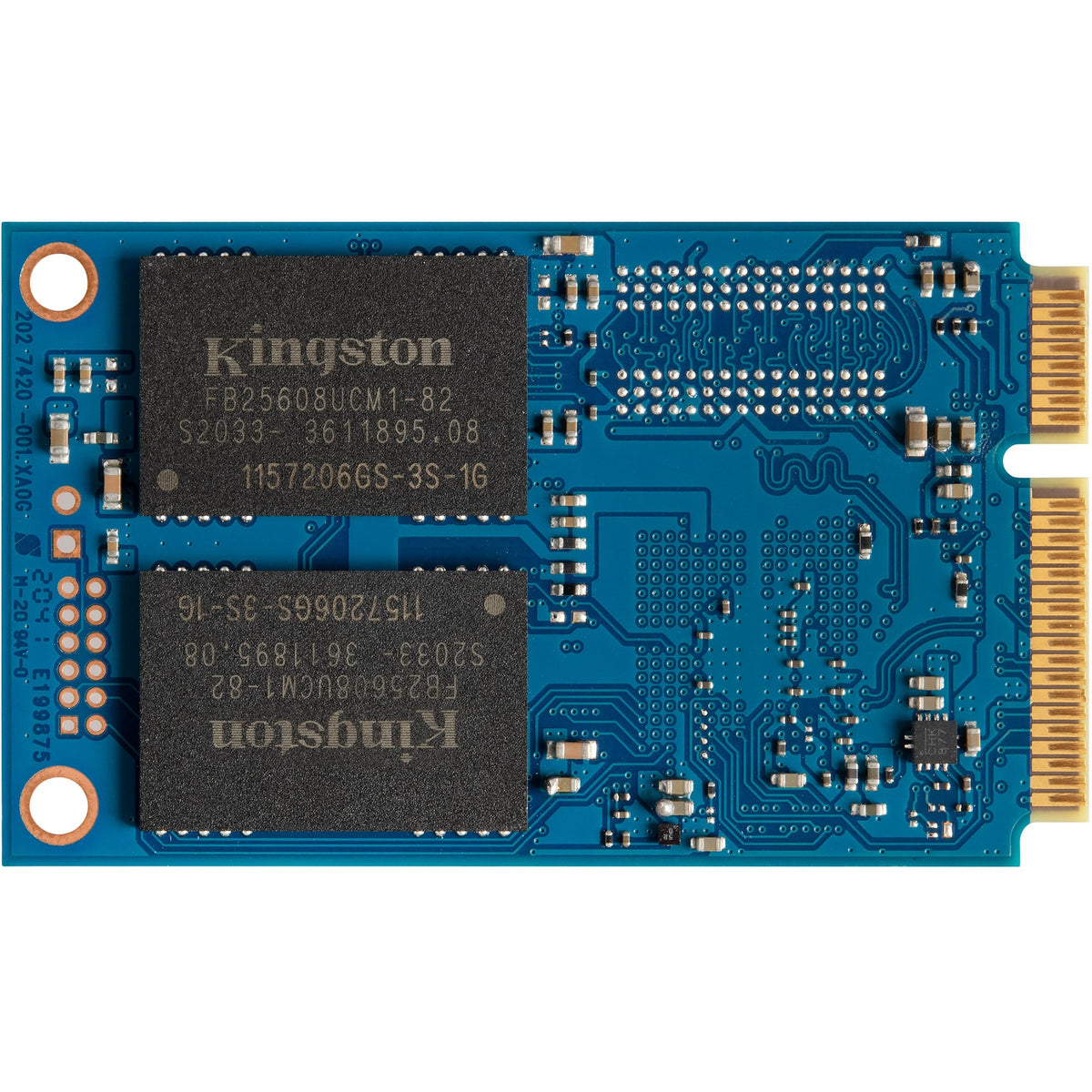 Kingston kc600 ssd de 256gb (skc600ms 256g, sata 6gb s, msata)