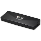 Estación de acoplamiento Club 3D USB 3.0 4K (negro)