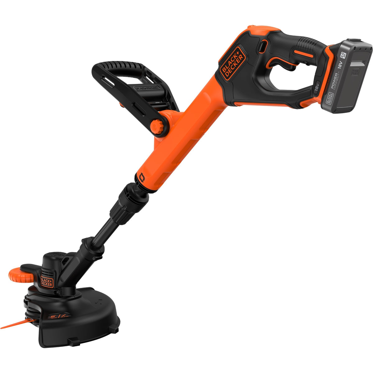 Cable cortacésped black+decker 18v 2.0ah 28cm afs - bcst918d1-qw