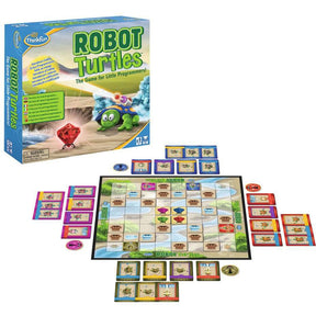 Think fun, juego de mesa thinkfun robot tortugas (holandés, 2 - 5 jugadores, 10 - 30 minutos, a partir de 4 años)
