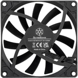 Silverstone air slimmer 90 ventilador para caja (negro, 92 x 92 x 15 mm, pwm)