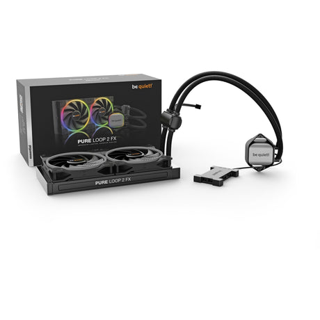 ¡Tranquilizarse! Pure Loop 2 FX 280 Refrigeración por agua (negro, conector de ventilador PWM de 4 pines)