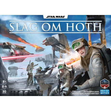 Asmodee star wars: juego de mesa battle of hoth (holandés, 2 - 4 jugadores, 30 minutos, a partir de 8 años)