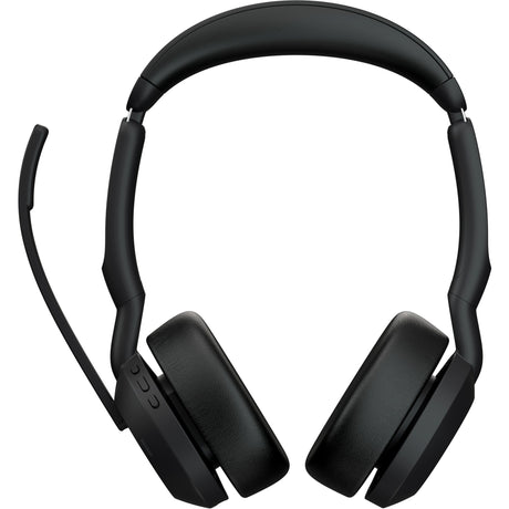 Jabra evoluciona2 55, incl. soporte de carga para auriculares supraaurales (negro, estéreo, uc, usb-c, link380c)