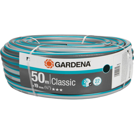 Manguera clásica Gardena 19 mm (3 4 ) (gris turquesa, 18025-20, 50 m)