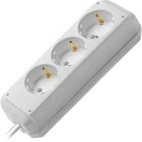 Brennerstuhl regleta eco-line 3 vías blanco 1,5m h05vv-f 3g1.5
