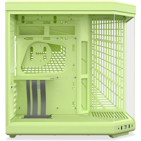 Carcasa de torre midi Hyte y70 (verde claro | 2x USB-A | 1x USB-C | vidrio templado)