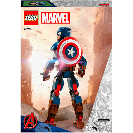 Lego super héroes 76258 figura de construcción capitán américa