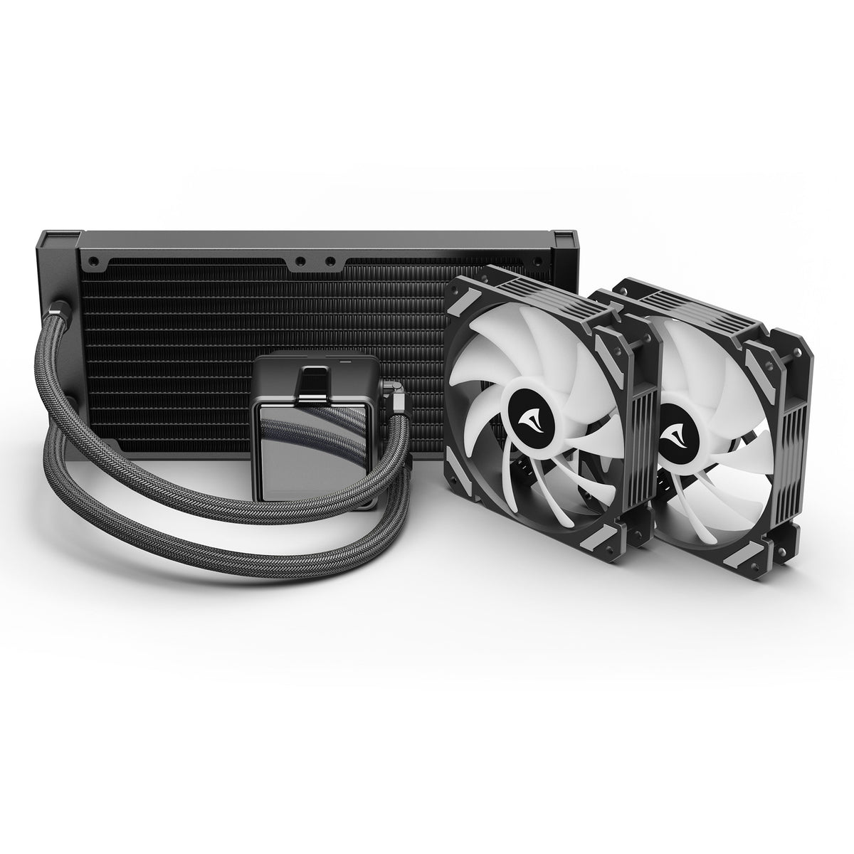 Sharkoon s50 argb refrigeración por agua (negro, pwm de 4 pines)