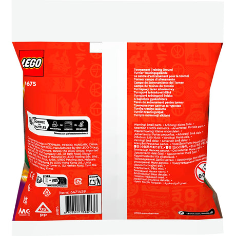 Lego Ninjago - Juguete de construcción del campo de entrenamiento del torneo (30675)