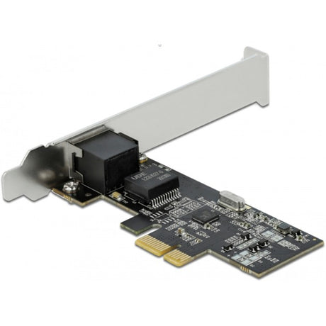 Delock Tarjeta PCI Express x1 a 1 adaptador de red LAN de 2,5 GB