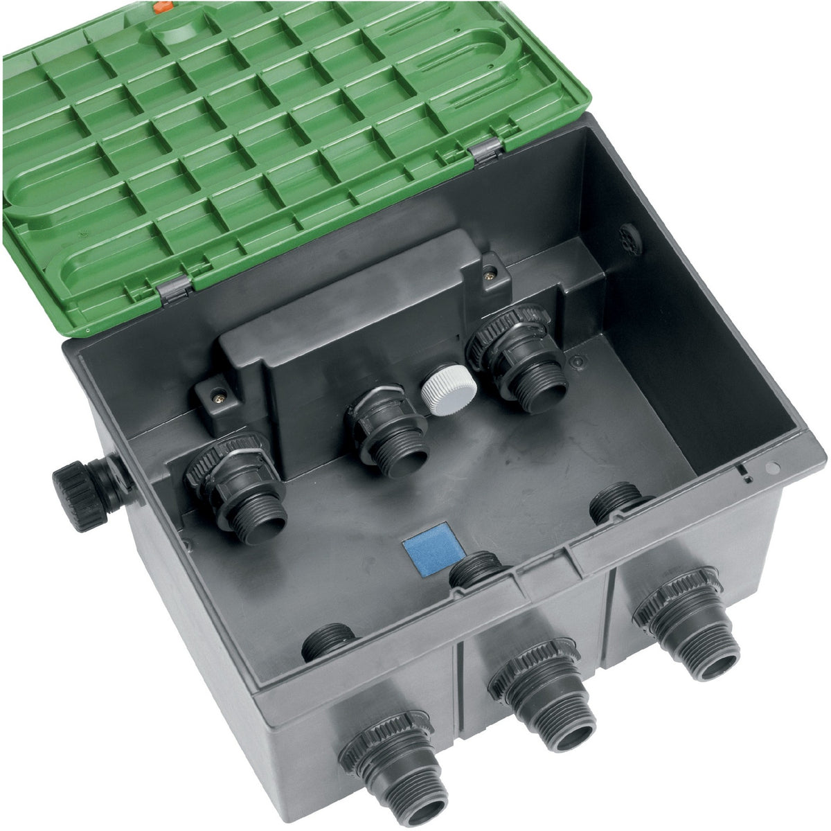 Caja de válvulas Gardena v3 (verde gris, 1255-20)