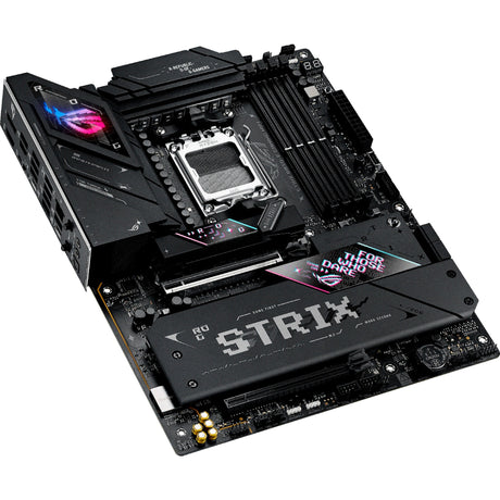 Placa base Asus ROG Strix B850-E Gaming WiFi Socket AM5 (Negro, RAID, 5GB-LAN, Wi-Fi 7, BT, Sonido, ATX)
