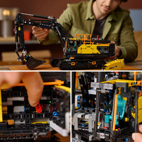 Lego® technic excavadora híbrida volvo ec500 - 42215