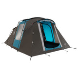 Tienda Coleman Vespucci 4 - Tienda túnel para 4 personas - Protección solar UV SPF50 - Ventilación - Suelo integrado - Gris azul