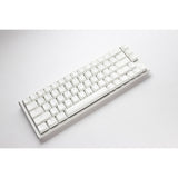 Teclado mecánico Ducky one 3 clásico SF RGB en blanco puro (blanco, diseño estadounidense (Qwerty), marrón cereza MX, 65 %, LED RGB, PBT de doble disparo, intercambiable en caliente, mecánica Quack)