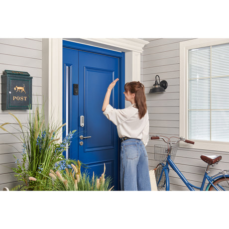 Timbre con video inteligente aqara g410 select (negro, wifi, bluetooth, zigbee, materia)