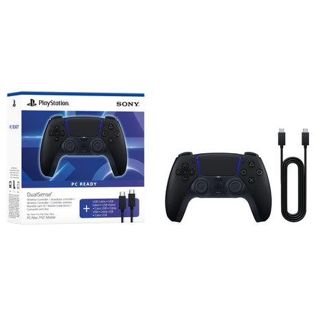 Controlador inalámbrico Sony dualsense - negro medianoche (negro)