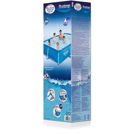 Piscina Bestway Steel Pro 259 x 170 x 61 cm