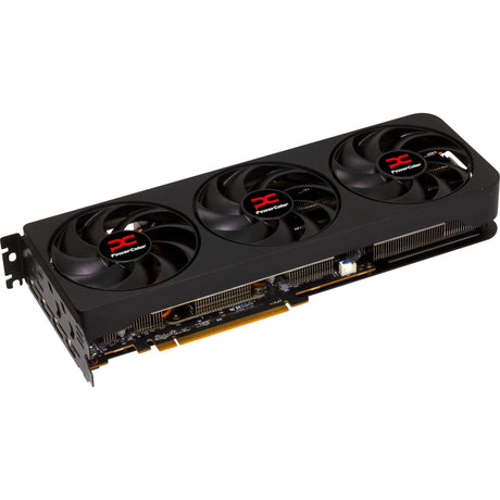 Tarjeta gráfica Powercolor Radeon RX 9070 Gre Reaper 12GB GDDR6 (negra, RDNA4, 3x Display Port, 1x HDMI 2.1)
