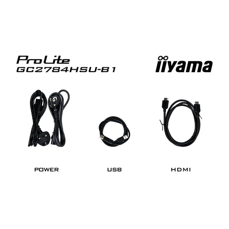Iiyama G-Master Red Eagle GC2784HSU-B1 Monitor Gaming Curvo 27 (Negro, 2x HDMI, Display Port, 2x USB, 240 Hz)