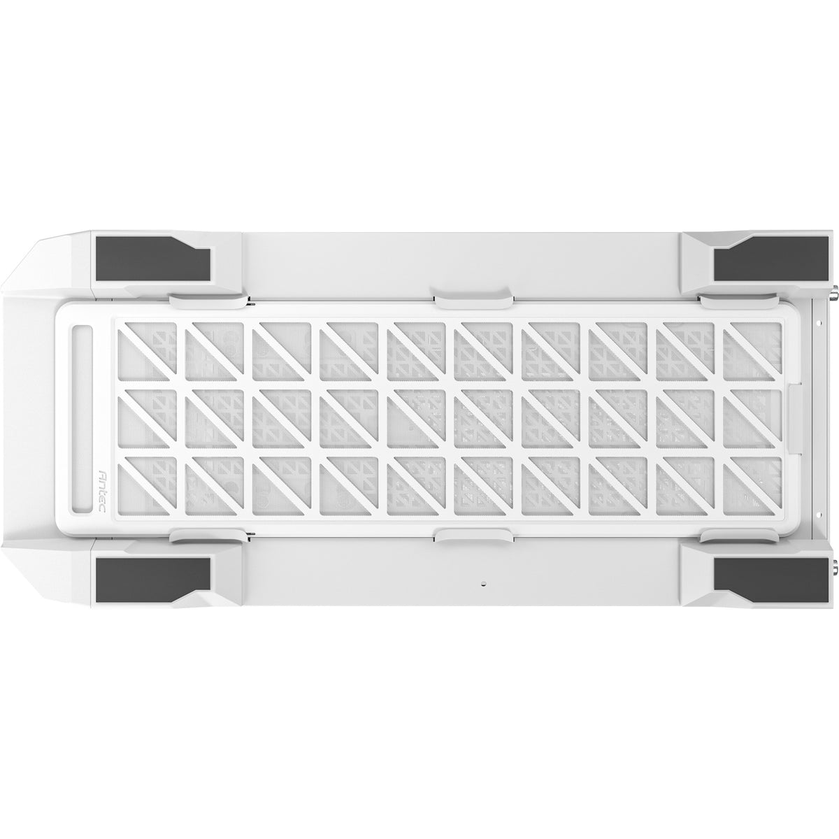 Antec performance carcasa de torre grande de 1 pie (blanco | 2x USB-A | 1x USB-C | vidrio templado)