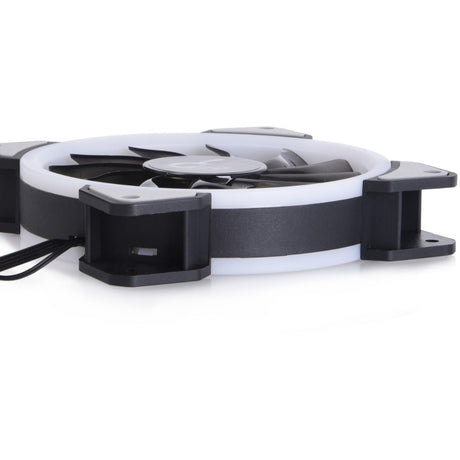 Ventiladores de caja Alphacool eiszyklon aurora lux digital rgb (3 piezas, 120 x 120 x 25 mm, conector de ventilador de 3 pines)