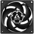 Ventilador de caja Arctic p8 pwm pst (negro, 80 x 80 x 25 mm)